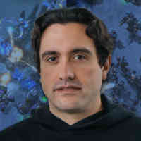 Michael Cammarata with videogame background