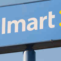 A walmart sign