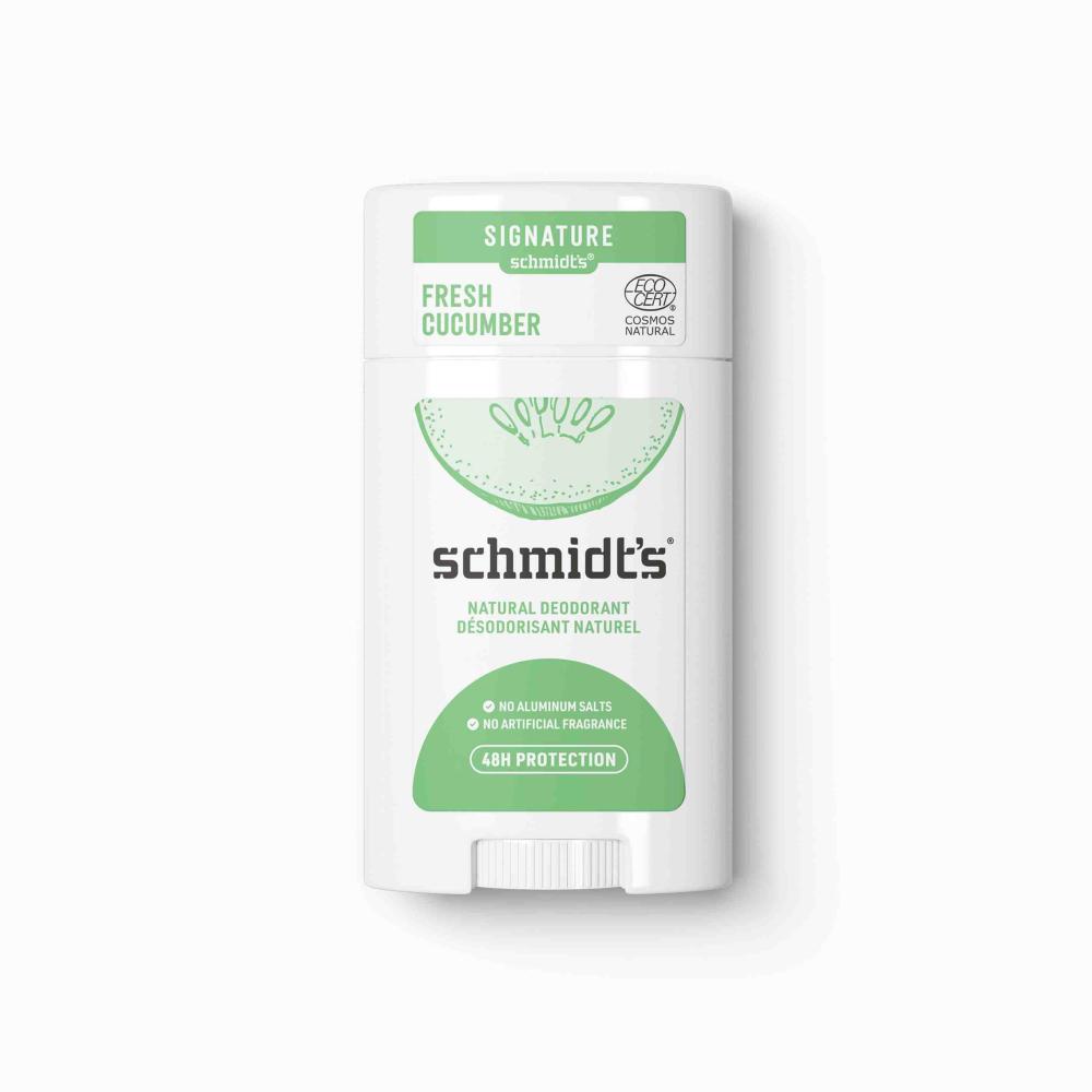 SCHMIDTS DEO STICK FRESH CUCUMBER 12 PIECE 2.65 OZ./75 G product package
