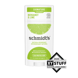 Bergamot + Lime Deodorant Stick Packaging
