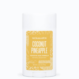 Coconut Pineapple Sensitive Skin Deodorant Stick Packaging