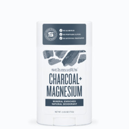 Charcoal + Magnesium Deodorant Stick Packaging