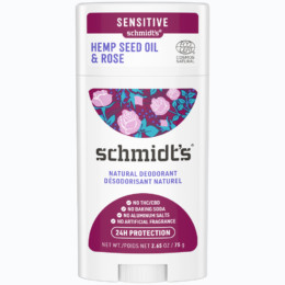 Rose + Black Pepper Sensitive Skin Deodorant Stick Packaging