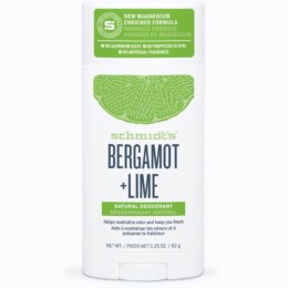 Bergamot + Lime Deodorant Stick Packaging
