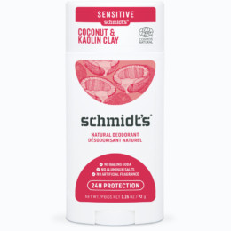 Coconut + Kaolin Clay Sensitive Skin Deodorant Stick Emballage