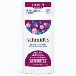 Hemp & Rose Sensitive Skin Deodorant Stick Packaging