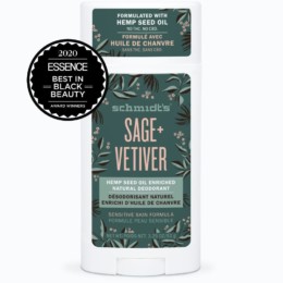 Sage + Vetiver Hemp Seed Oil Enriched Deodorant Stick Packaging