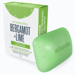 Bergamote + Lime Pain de savon Emballage