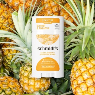 Coconut Pineapple Sensitive Skin Deodorant Stick Packaging